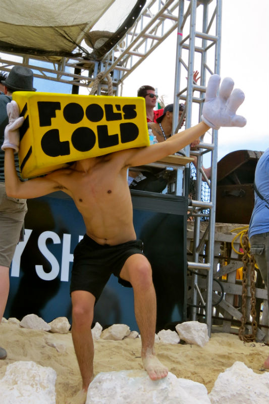 Attendees of Hard's electro party cruise Holy Ship!! spent Sunday afternoon on