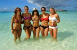 Attendees of Hard's electro party cruise Holy Ship!! spent Sunday afternoon on