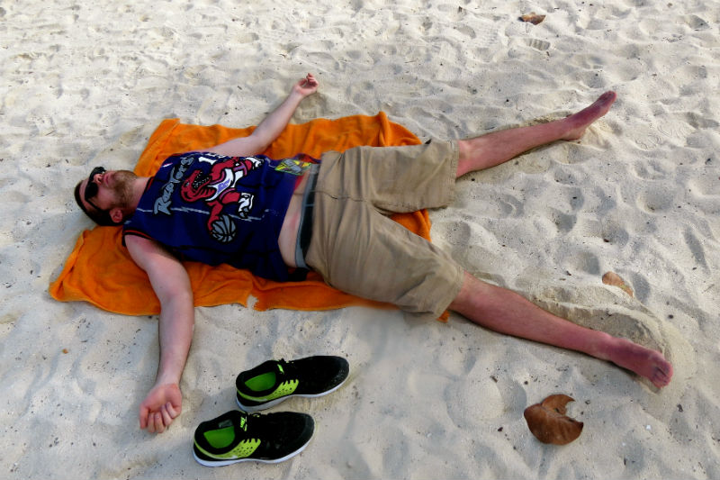 Attendees of Hard's electro party cruise Holy Ship!! spent Sunday afternoon on