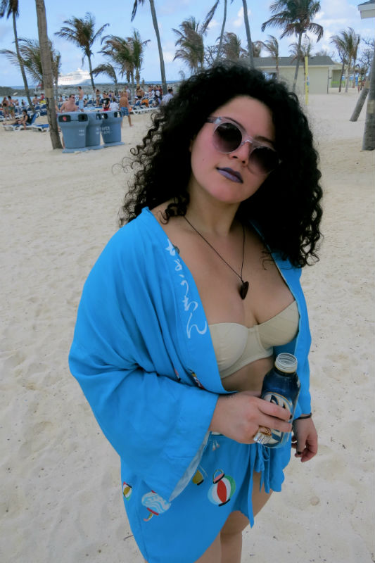 Attendees of Hard's electro party cruise Holy Ship!! spent Sunday afternoon on