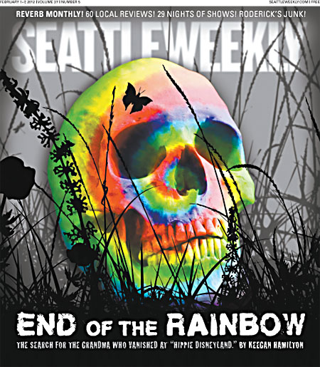 Marie Hanson: End of the RainbowA grandma disappears at hippie Disneyland.