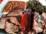 A combo plate from Big Mista's in LA. See more: 5 Best Barbecue Joints in Los Angeles