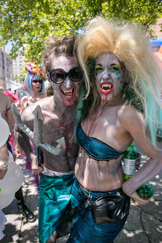 The 2012 edition of the Coney Island Mermaid Parade on June 24 offered what we've come to expect from the event: Stunning Mermaids in stunning costumes.