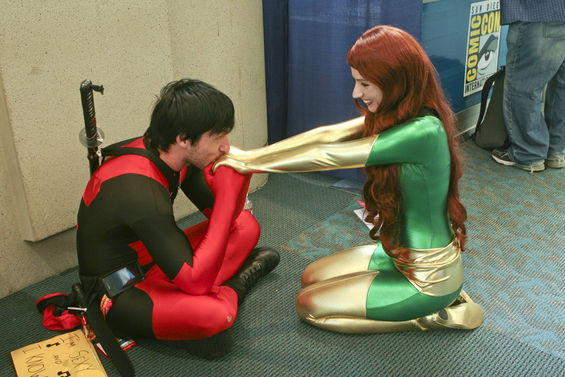 Spotted at San Diego Comic Con 2012. See more San Diego Comic Con 2012 photos.
