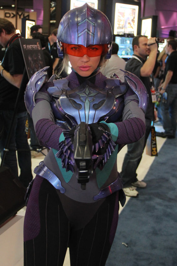 Spotted on Day 1 of the E3 convention in June in LA.