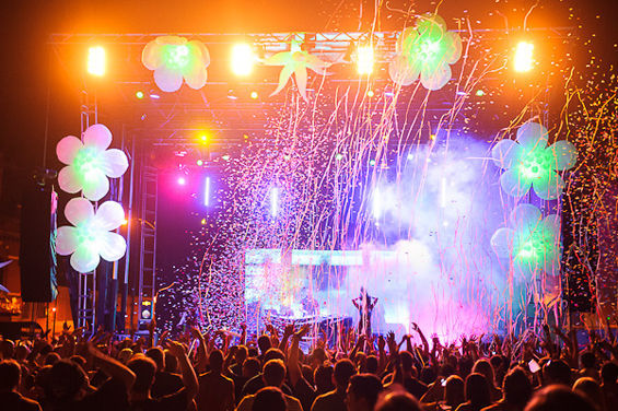 A scene from Pulse Music Festival in St. Louis.