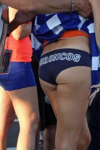 For Peyton Manning's regular season debut on September 9, Broncos fans donned blue and orange and accessories to tailgate before the game. And it seems like it might have worked: The Broncos beat the Steelers 31-19. See more Broncos tailgating photos.