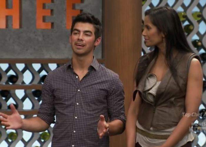Joe Jonas.  Why?  Because having a Jonas brother around + giving kids sugar = ...