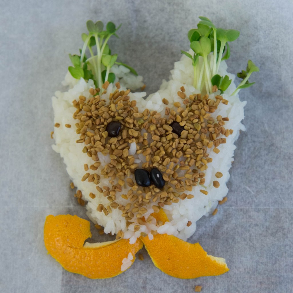 On Sunday, makers of onigiri -- a Japanese delicacy of white rice