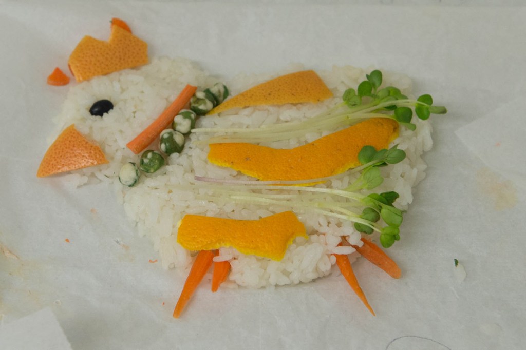 On Sunday, makers of onigiri -- a Japanese delicacy of white rice
