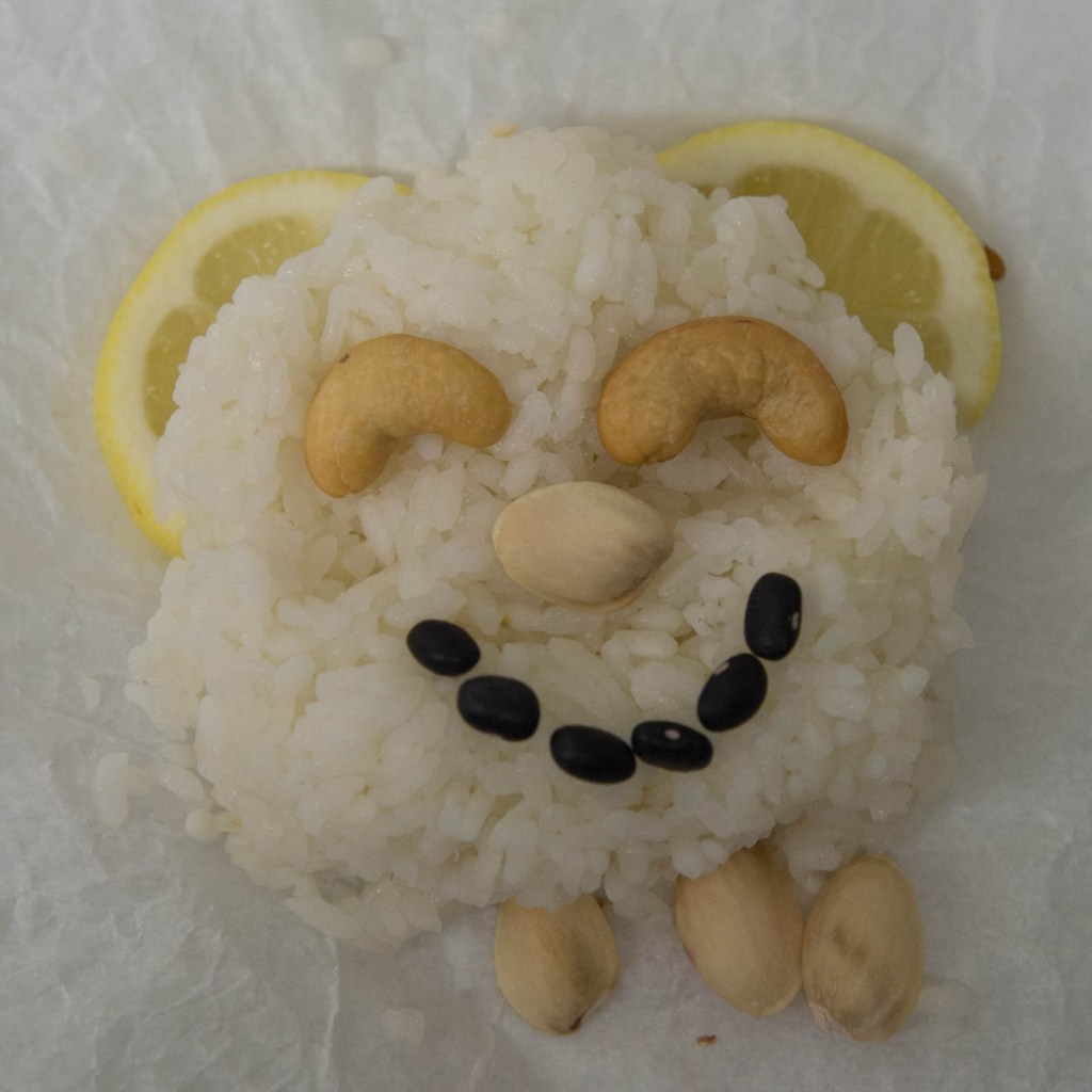 On Sunday, makers of onigiri -- a Japanese delicacy of white rice