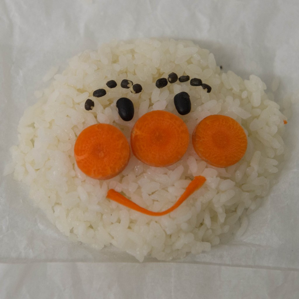 On Sunday, makers of onigiri -- a Japanese delicacy of white rice