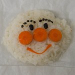 On Sunday, makers of onigiri -- a Japanese delicacy of white rice