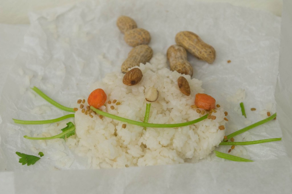 On Sunday, makers of onigiri -- a Japanese delicacy of white rice