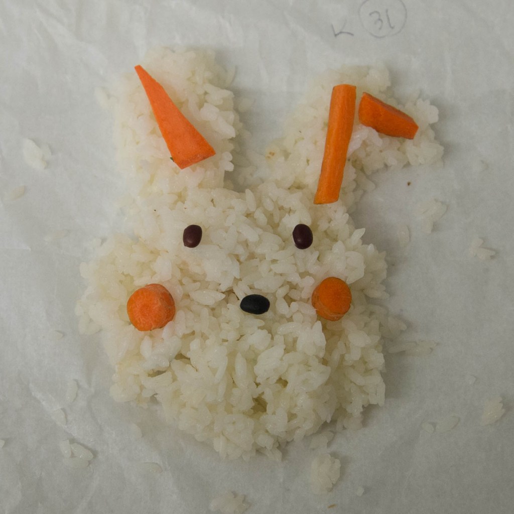 On Sunday, makers of onigiri -- a Japanese delicacy of white rice