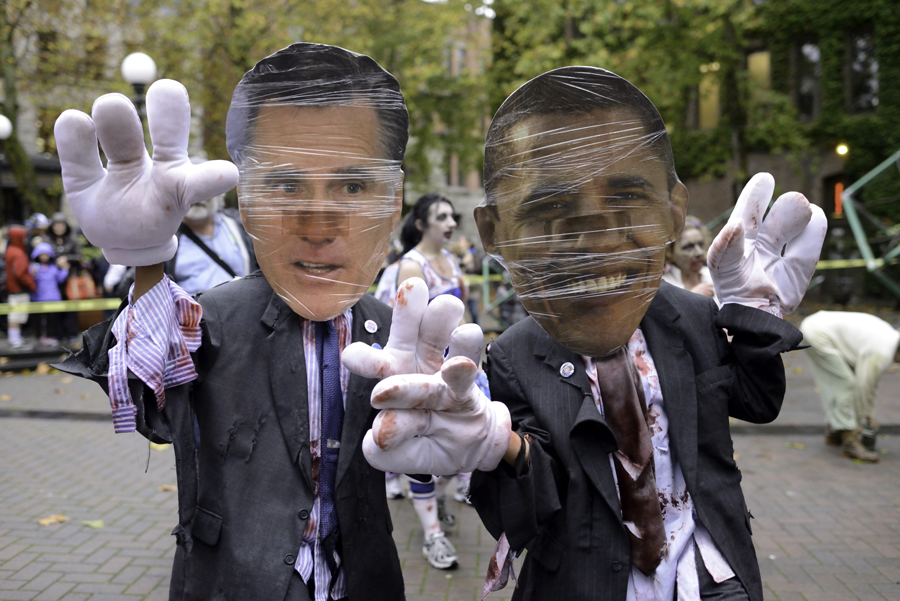 On October 27th, 2012, zombies took over Occidental Park for Thrill The