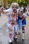 On October 27th, 2012, zombies took over Occidental Park for Thrill The