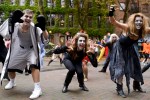On October 27th, 2012, zombies took over Occidental Park for Thrill The