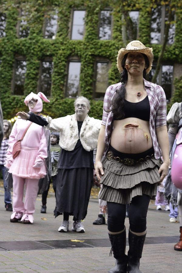 On October 27th, 2012, zombies took over Occidental Park for Thrill The