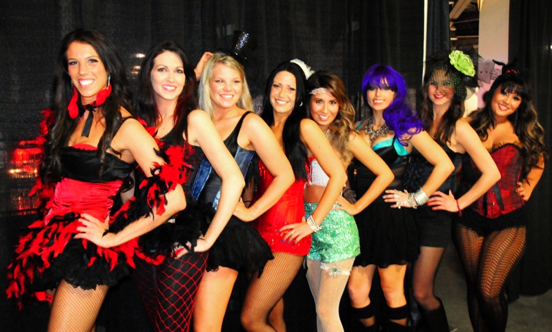 Partiers left their heads, inhibitions and clothes at home last Friday night