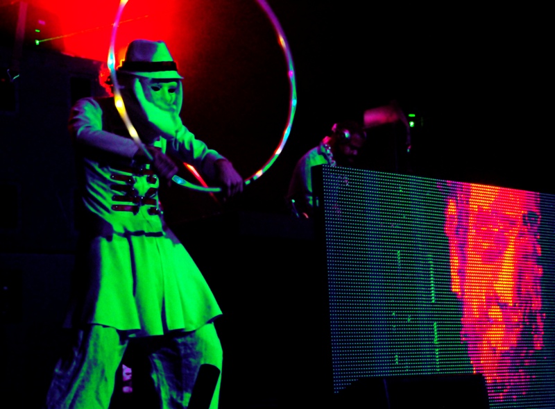 Partiers left their heads, inhibitions and clothes at home last Friday night