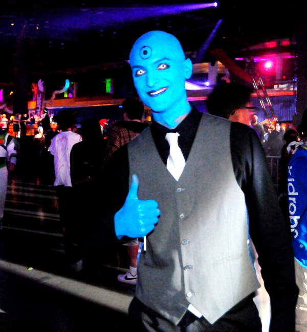 Partiers left their heads, inhibitions and clothes at home last Friday night