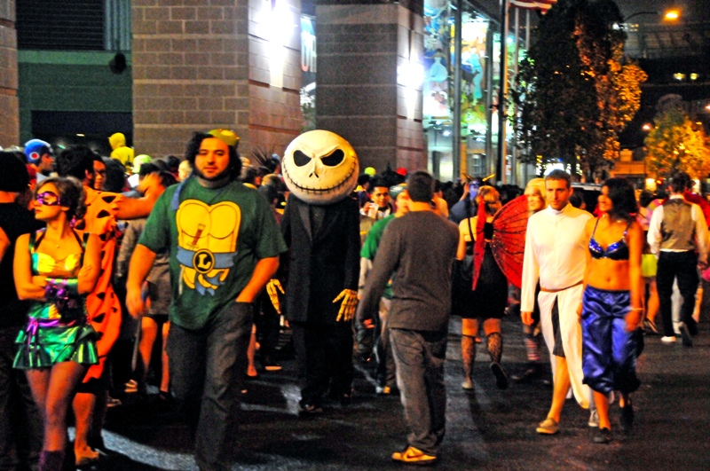 Partiers left their heads, inhibitions and clothes at home last Friday night