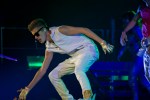 Justin Bieber, a.k.a. the Biebs, played to his legions of adoring fans