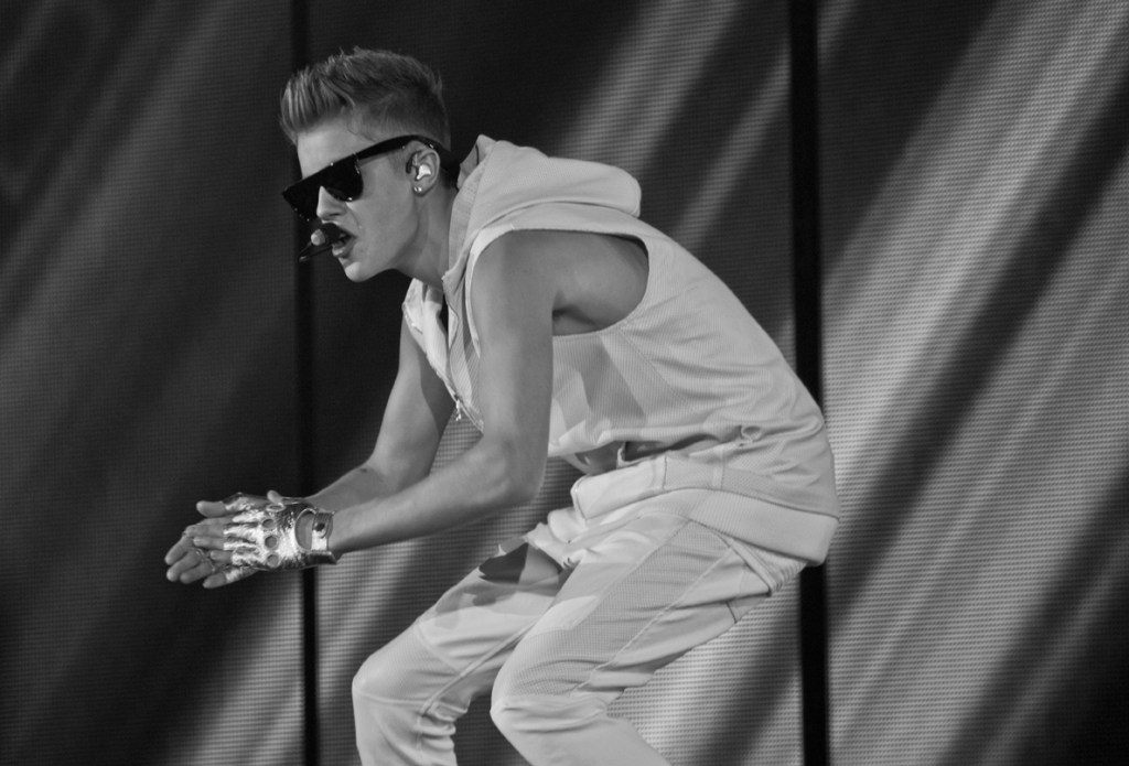 Justin Bieber, a.k.a. the Biebs, played to his legions of adoring fans