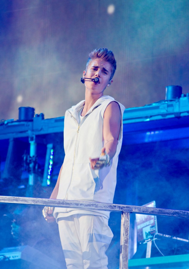Justin Bieber, a.k.a. the Biebs, played to his legions of adoring fans