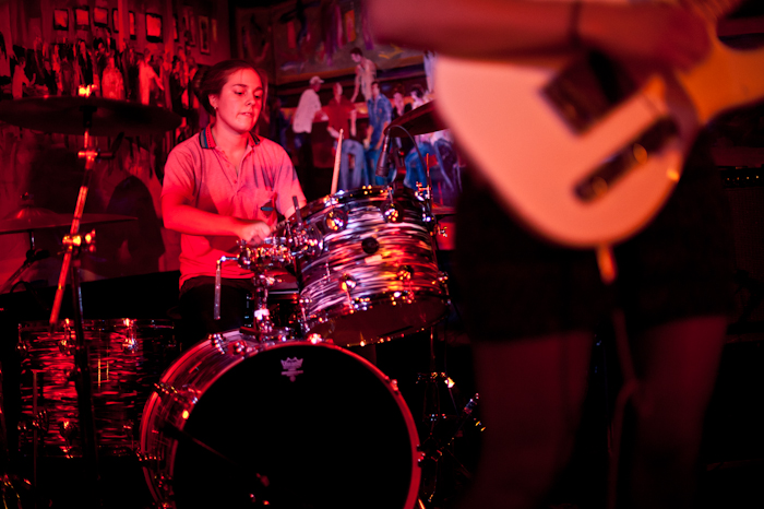 Ballard became a crush of drunk and rocked-out humanity last night as