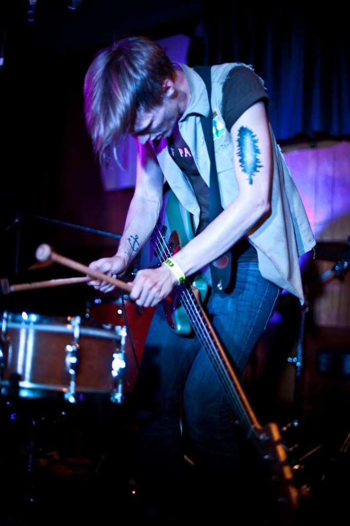 Ballard became a crush of drunk and rocked-out humanity last night as