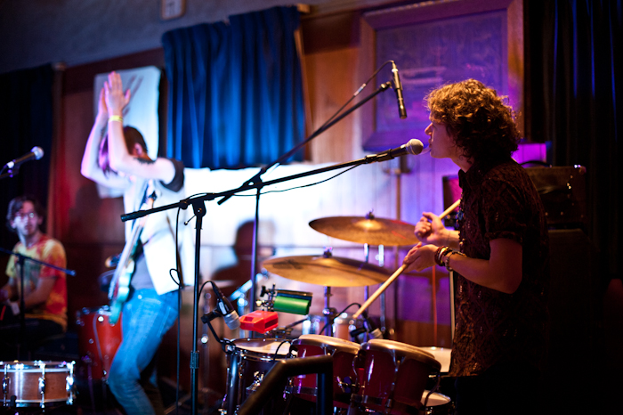 Ballard became a crush of drunk and rocked-out humanity last night as