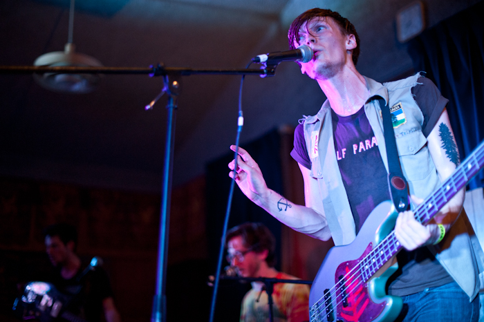 Ballard became a crush of drunk and rocked-out humanity last night as