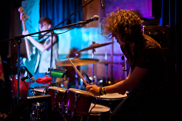 Ballard became a crush of drunk and rocked-out humanity last night as