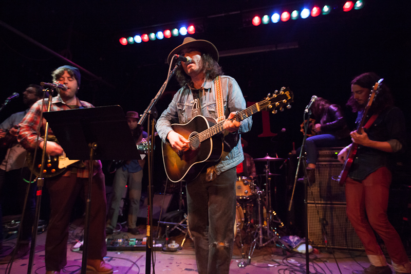 Ballard became a crush of drunk and rocked-out humanity last night as