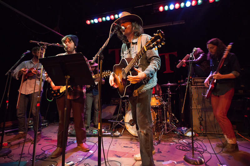 Ballard became a crush of drunk and rocked-out humanity last night as