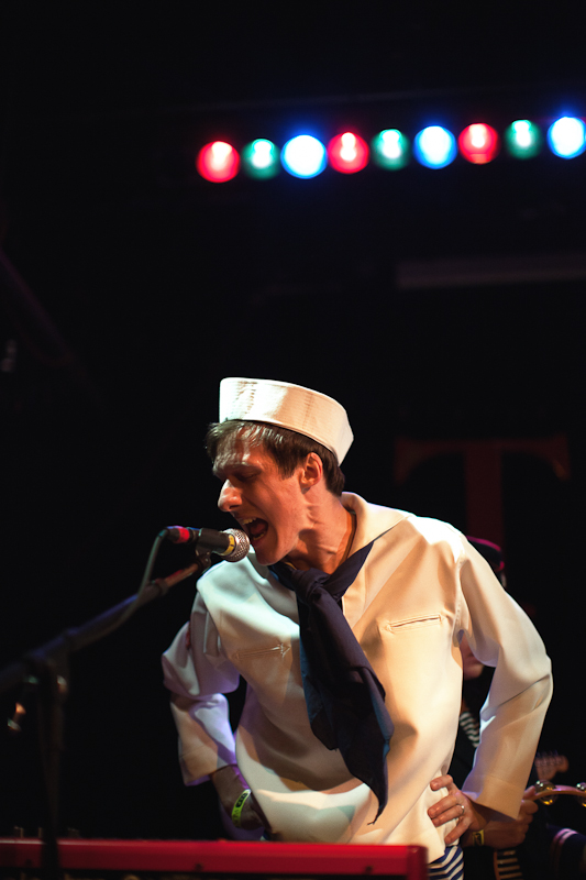 Ballard became a crush of drunk and rocked-out humanity last night as