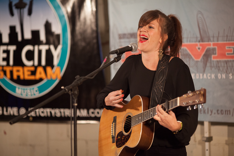 Ballard became a crush of drunk and rocked-out humanity last night as