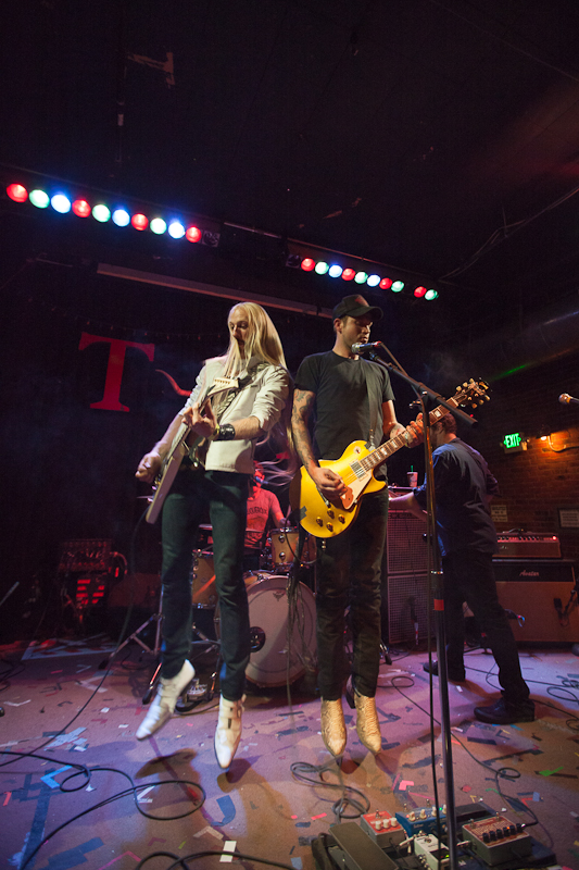 Ballard became a crush of drunk and rocked-out humanity last night as