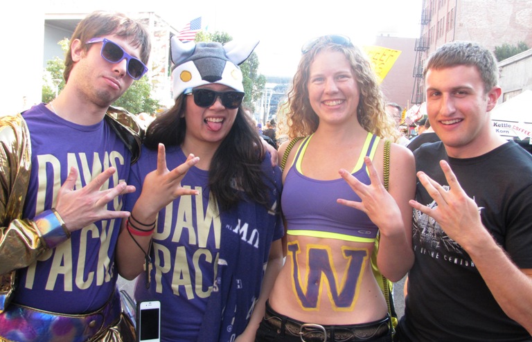 The University of Washington Huskies were the underdogs going into Thursday night