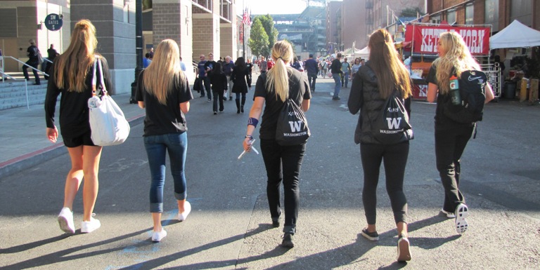 The University of Washington Huskies were the underdogs going into Thursday night