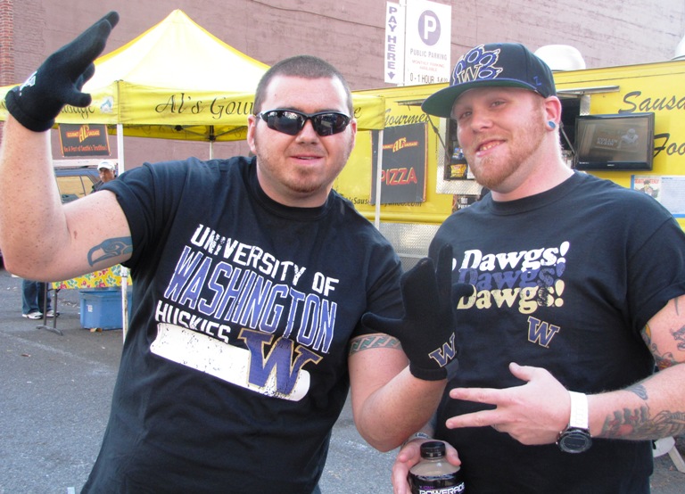 The University of Washington Huskies were the underdogs going into Thursday night