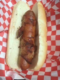 New at the Puyallup Fair: Bacon Hot Dogs