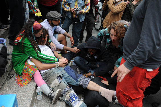 For the past year, C.S. Muncy has been documenting the Occupy Wall