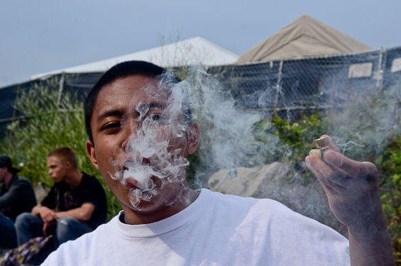 Hempfest came and went, but not before a lot of people got stoned. Here are some 420 tokes of  Seattle Hempfest.