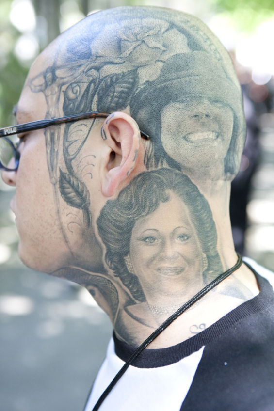 People came out to strut their tats at the 2012 Seattle Tattoo Expo.