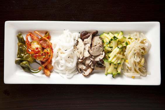 For our Food Porn section, we checked out Chan's Korean on the market.