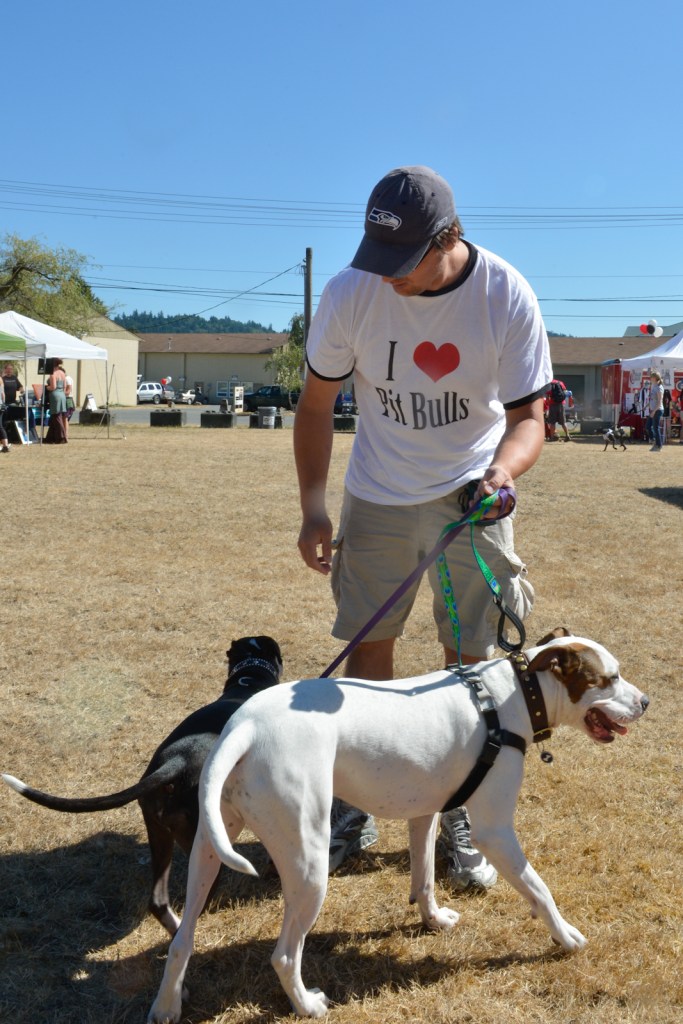 Dog-lovers young and old gathered on Saturday to celebrate the often misunderstood