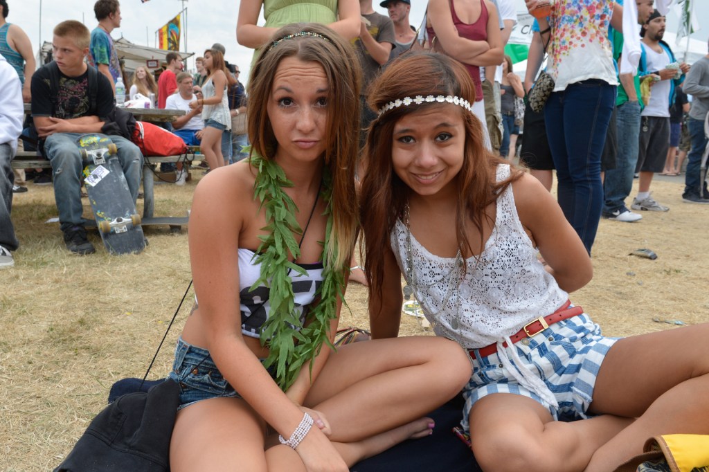 Some people come to Hempfest to protest. Others to party. Some just